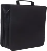 CD Case, 256 Capacity CD/DVD Case Holders Wallet Hard Plastic DVD Disc Cases Sto