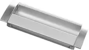 HYTROVE Recessed Finger Pulls for Sliding Barn Pocket Doors Aluminum Alloy Concealed Handle for Cabinets and Closets Sleek Hidden Design Versatile Use Center Distance