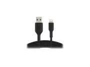 BELKIN CAA002bt2MBK Black Braided Lightning to USB Cable, MFi-Certified iPhone C