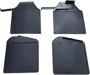 Front Rear Mud Flaps Set，Compatible WithLand Rover Defender 110 Mudflaps Splash Guards Mudguards Fender Flares Car Accessories