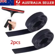 2PCS Squeegee Replacement Soft Rubber Squeegee Blade For Window Glass Wiper
