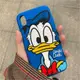 可愛迪士尼風鴨子適用iPhonexsmax手機殼蘋果Xsmax保護套潮情侶
