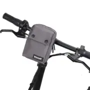 Waterproof Bicycle Handlebar Bag Multifunctional Storage Clutch (Gray)