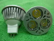 5pc MR16 3W 3x1W LED Spot light Blub 12V Studio Home