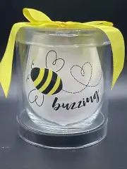 Burton + Burton Buzzing Bee Wine Glass