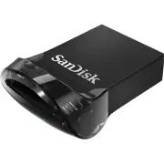 SanDisk Ultra Fit USB 3.1 CZ430 USB3.1 32GB Flash Drive (Black) - Plug & Stay