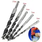 High Quality Three Point For Wood Drill Bit Set 5Pcs Unique Opening Design