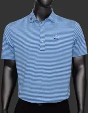 Scotty Cameron Polo Shirt Crown & Co. Hart Performance Jersey Blue Size XL ✅