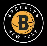 Brooklyn Nets, Pinback Button-Fridge Magnet, 2 1/4" Ø