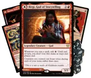 MTG Commander Birgi Storm Deck God of Storyelling Mono Red EDH Tokens Dice Card