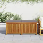 vidaXL Outdoor Cushion Box 150x50x60.5 cm Solid Wood Acacia