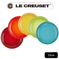 在飛比找PChome24h購物優惠-LE CREUSET-瓷器圓盤組 23cm- 5入 (彩虹)