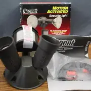 New Vintage Regent Motion Activated Security Flood Light MS20 Bronze Raintight