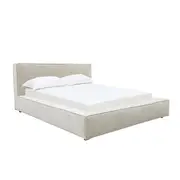 [James Lane] Riley Muse Flax Bed Frame