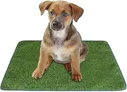 Dog Potty Training Pads - Washable Puppy Grass Mat, Reusable Artificial Turf | Waterproof Pet Relief Lawn, Absorbent Pee Pad, Non-Slip Canine Rest Area for Courtyards, Patios, Balconies, Outdoor Use