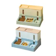 All in One Pet Feeding Bowl Cat Dog Water and Food Feeder Automatic Dispenser