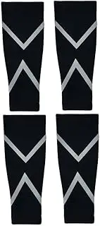 Baluue 2 Pairs Compression Stockings Compression Socks Athletic Sports Socks Medical Stockings