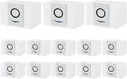 13 Pack Dust Bags Replacement Vacuum Bags for ECOVACS DEEBOT X1 OMNI,Turbo T10 T20 Omni T20,T20 Max, T20 Pro,X&T Series Robot Vacuum Cleaners