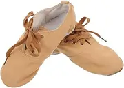 [LIFKOME] 1 Pair Women's Ballet Dance Slippers Soft Sole Canvas Shoes for Yoga Teens Girls Low Heel Ballet Shoes Non-Slip Sole