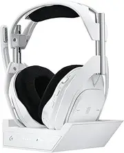 Logitech G Astro A50 X LIGHTSPEED Wireless Gaming Headset + Base Station, PRO-G GRAPHENE, PLAYSYNC across Xbox Series X|S + PS5 + PC/mac, Bluetooth, HDMI 2.1 Passthru - White