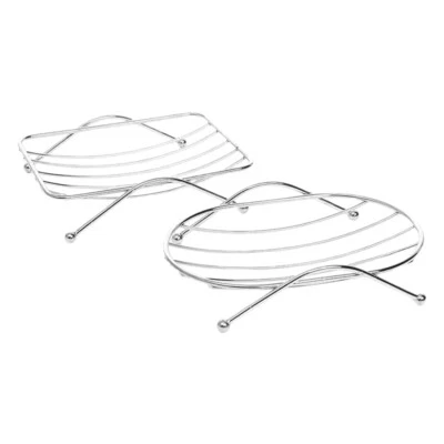 2pcs Soap Rack Bathroom Soap Rack Soap Container Silicone Soap Holder