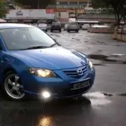 LED Halo Fog Lamps Driving Light Kit for 2004-2007 Mazda 3 SP23 BK Series 1 (for: Mazda)