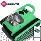 Seauto Crab Cordless Robotic Pool Vacuum, Wall-Climbing, Automatic Pool Cleaner