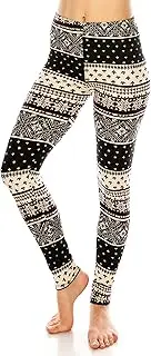 [Always] Leggings Women Printed Patterned - Premium Buttery Soft Stretch Pants