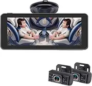 Baby Car Camera HD 1080P Rear Car Baby Monitor 2 CAM Adjustable Viewing Angle Easy to Set Up 6.8'' IPS Display Child Baby Safety