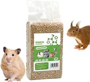 Jvjggag Small Animal Bedding - Natural Odor Control Animal Bedding,Terrarium Substrate for Gerbil Chicken Hedgehog Indoor Outdoor Ferret Hamster Chinchilla Cage