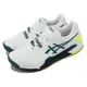 Asics 網球鞋 GEL-Resolution 9 2E 寬楦 男鞋 白 深藍 美網配色 亞瑟士 1041A376101