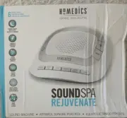 Homedics Sleep Solutions SoundSpa Rejuvenate 6 Nature Sounds Dented Box