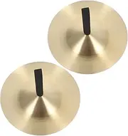 OFFSCH 1 Pair Boys and Girls Hand Cymbals Small Musical Instrument for Dancers Stage Props Early Education Percussion Instrument