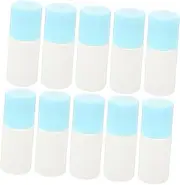 OHPHCALL 10pcs Sponge Head Liquid Bottle Lotion Applicator Roller Vials Empty Makeup Bottles Empty Liquid Medicine Sponge Tip Bottle Graffiti Mop Plastic Small Empty Bottle Filling Travel