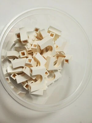 LEGO NEW Parts 6182 Arch 1 x 4 x 2 WHITE - Lot of 4 - 6031098