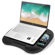 Lap Desk with Cushion Home Office Lap Stand Bed Tablet Tray Notebook Fits 36 cm