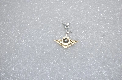 Australian Army Collar Badge for Australian Army Corps of Signals.- Left Side.