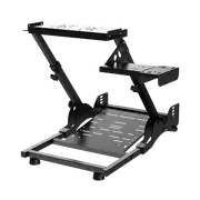 PXN-A10 Foldable and Adjustable Racing Sim Frame Black