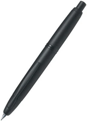 Pilot Capless (Vanishing Point) Matte Black Fountain Pen - Medium