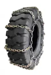 Square 4-Link Alloy 420/70-24 Grader Tire Chains