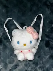 Hello Kitty plushie backpack adjustable strap SanRio NWT