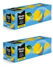 Minute Maid Zero Sugar Lemonade, 12 oz , 24 Pack