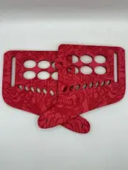 JT Proflex 5mm Foam Replacement Ears. Diamondback Red *Free Shipping