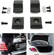 Screw Trunk Stop Buffer 4 Pieces Black Durable Zinc Alloy Fit for Mercedes W124 A124 C124 1247580144 A1247580044 A1247580144