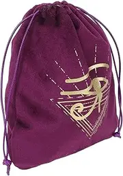 SOESFOUFU Tarot Card Holder Pouch Stylish Drawstring Jewelry Bag for Storage Versatile present Bag for Tarot Cards Jewelry and Items Lightweight and Convenient Design