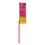 Dancer Ribbons Rhythmic Gym Gymnastic Ribbons with Twirling Wands for Kids