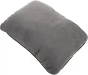 Luxshiny Ergonomic Lumbar Support Cushion for Car Seats Adaptive PP Cotton Back Pillow for Enhanced Driving Comfort Stylish Grey Design Easy Installation for Lower