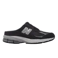 在飛比找蝦皮商城優惠-New Balance 2002R 穆勒鞋 黑灰 麂皮 懶人