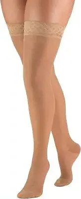 TRUFORM Lites Sheer Thigh High 15-20mmHg (Beige) X-Large