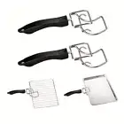 Over Tray Extractor Grills Extractor Oven Rack Push Pull Tool with Handle